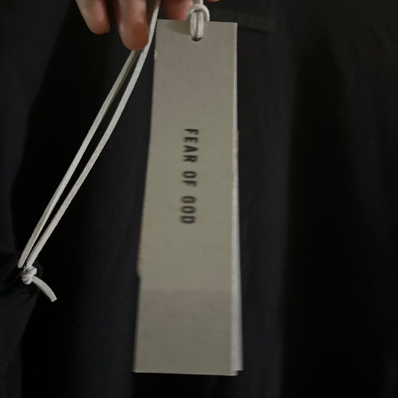 Fear of God Basketball Tee 'Vintage Black/Red' - Picture 6 of 10